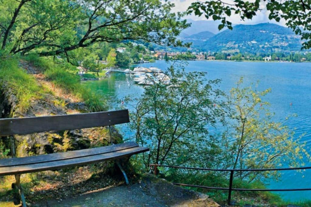 Tresa Bay House - Lugano Lake Lavena Ponte Tresa Ngoại thất bức ảnh