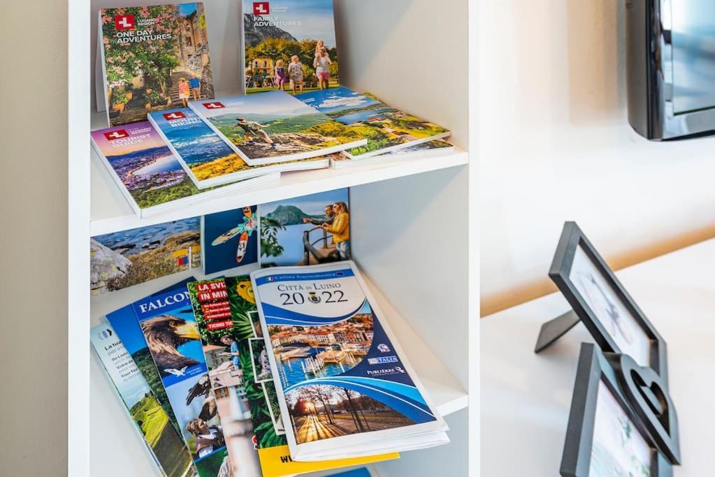 Tresa Bay House - Lugano Lake Lavena Ponte Tresa Ngoại thất bức ảnh